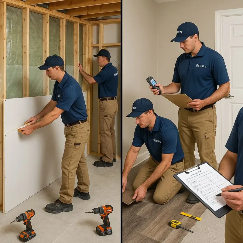 Repairs and Reconstruction process in Waterbury, CT