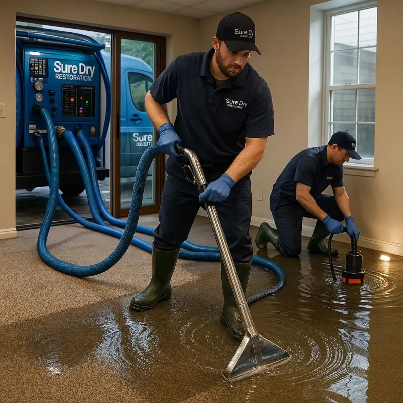 Water Extraction and Removal process in Waterbury, CT
